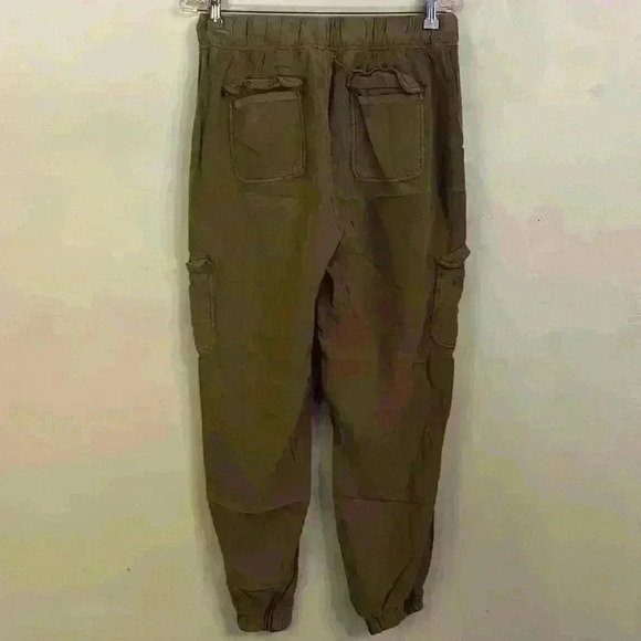 Thread & Supply Womens Size M Soft Lyocell Jogger Lounge Pants Olive Green - Picture 7 of 13